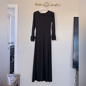 Elegant Black Evening Dress